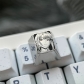 1U Ti-alloy Artisan Keycaps Precision Pointillism for Mechanical Keyboard -Makima